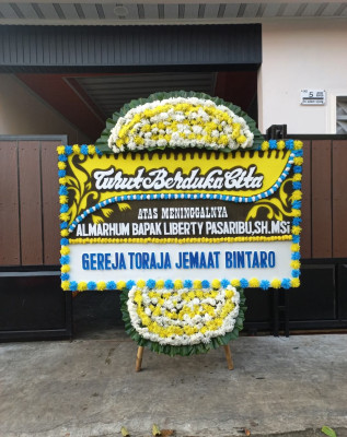 Papan Bunga Duka di Mekar Sentosa